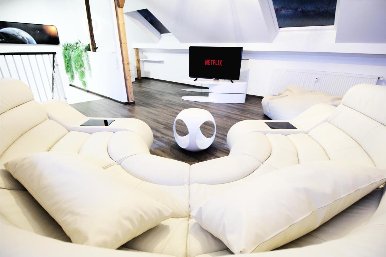 Secret Hideaways Space Loft Wohndesign Auf 2 Etagen L 450M Bis Uni Duisburg Zewnętrze zdjęcie