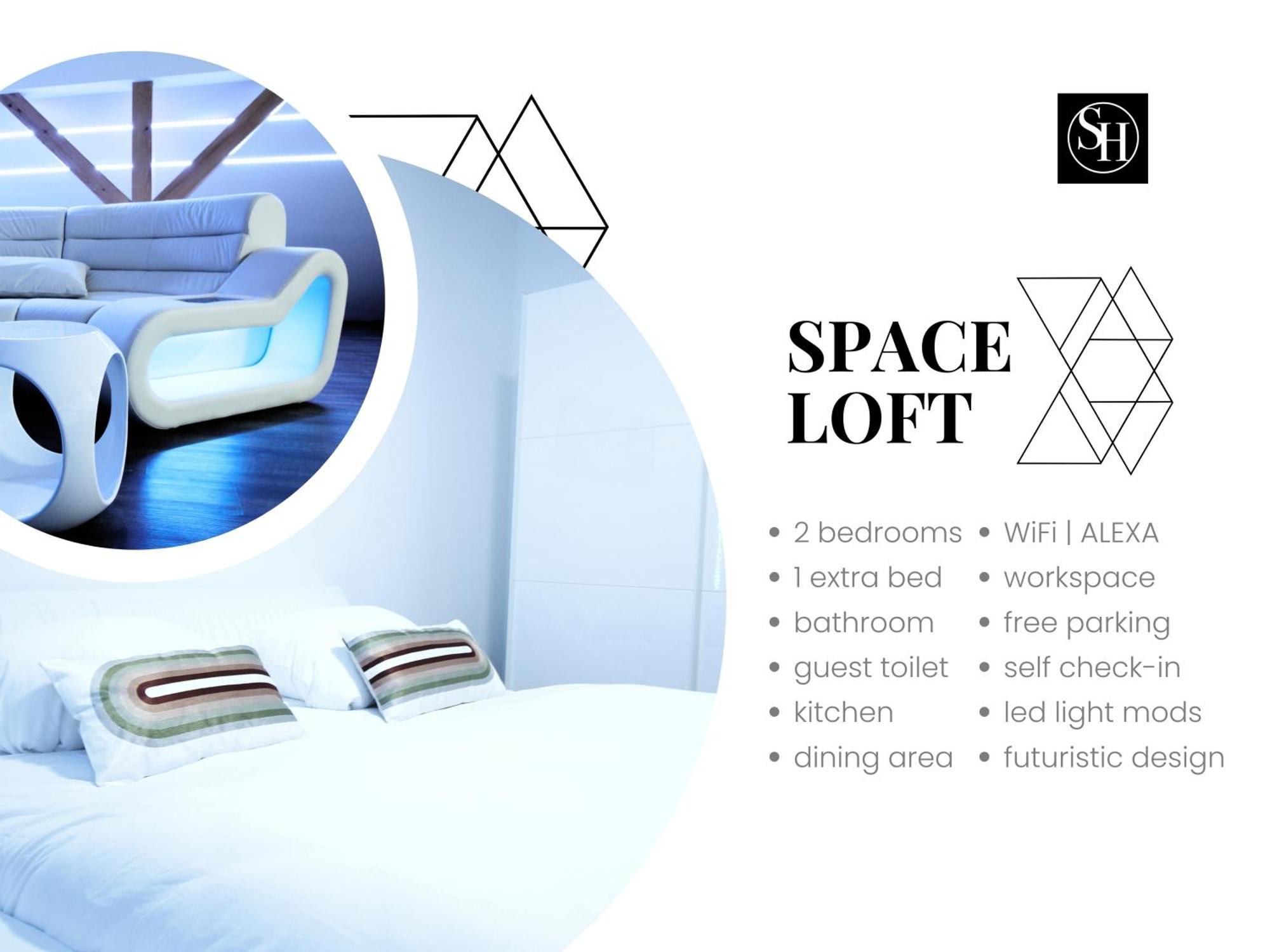 Secret Hideaways Space Loft Wohndesign Auf 2 Etagen L 450M Bis Uni Duisburg Zewnętrze zdjęcie